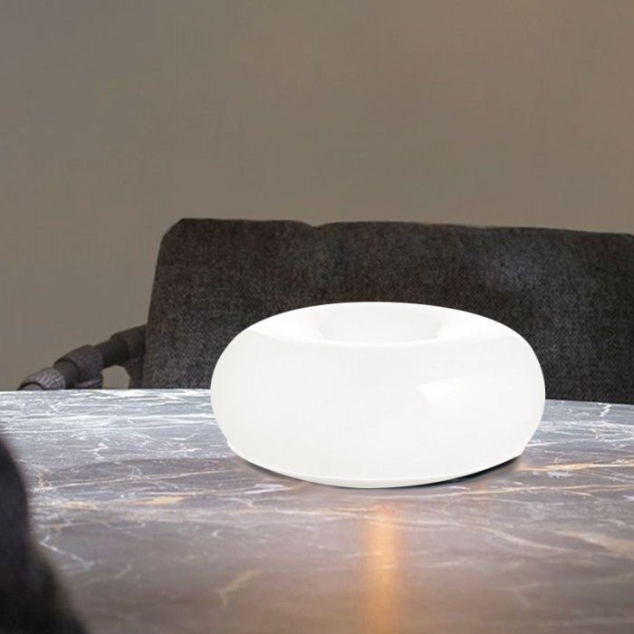 BauhausDonut - Lampada da Tavolo/Parete a Forma di Ciambella – lampada design da parete di Luximode
