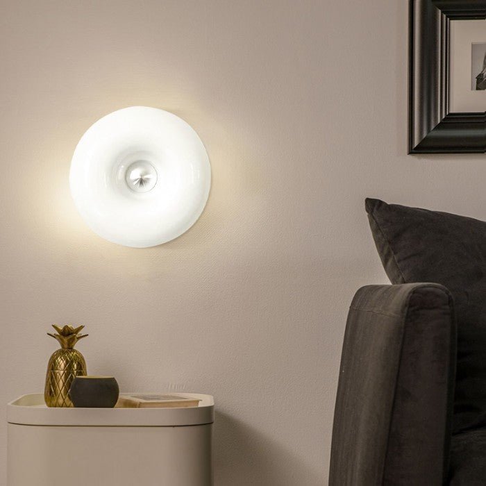 BauhausDonut - Lampada da Tavolo/Parete a Forma di Ciambella – lampada design da parete di Luximode