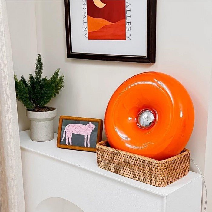 BauhausDonut - Lampada da Tavolo/Parete a Forma di Ciambella – lampada design da parete di Luximode