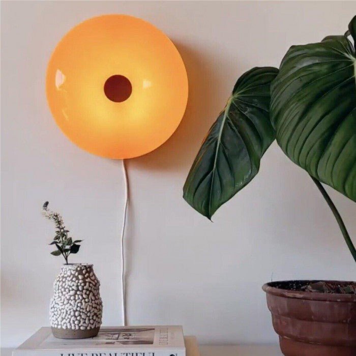 BauhausDonut - Lampada da Tavolo/Parete a Forma di Ciambella – lampada design da parete di Luximode