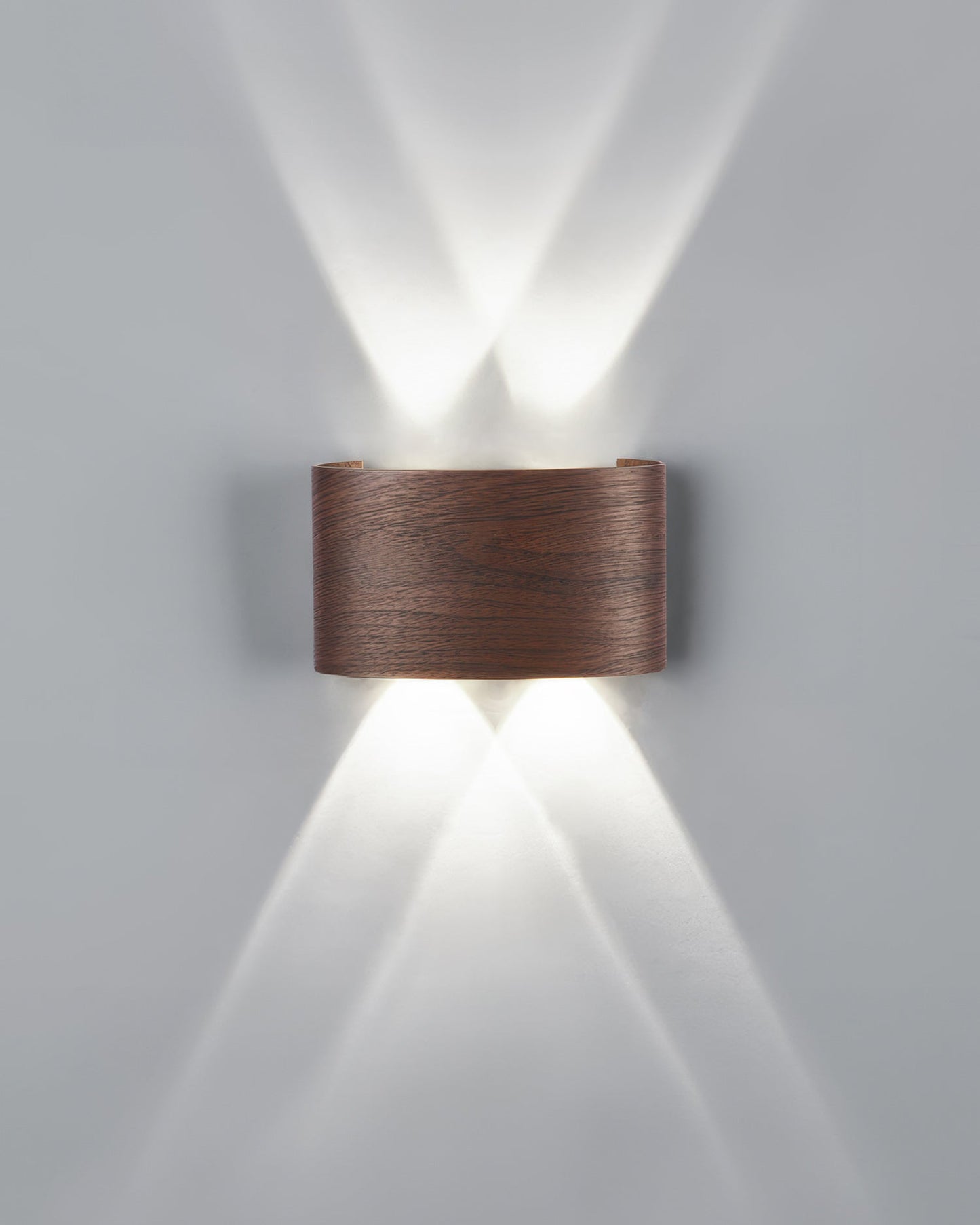 RadiantWood - Lampada da Parete in Legno