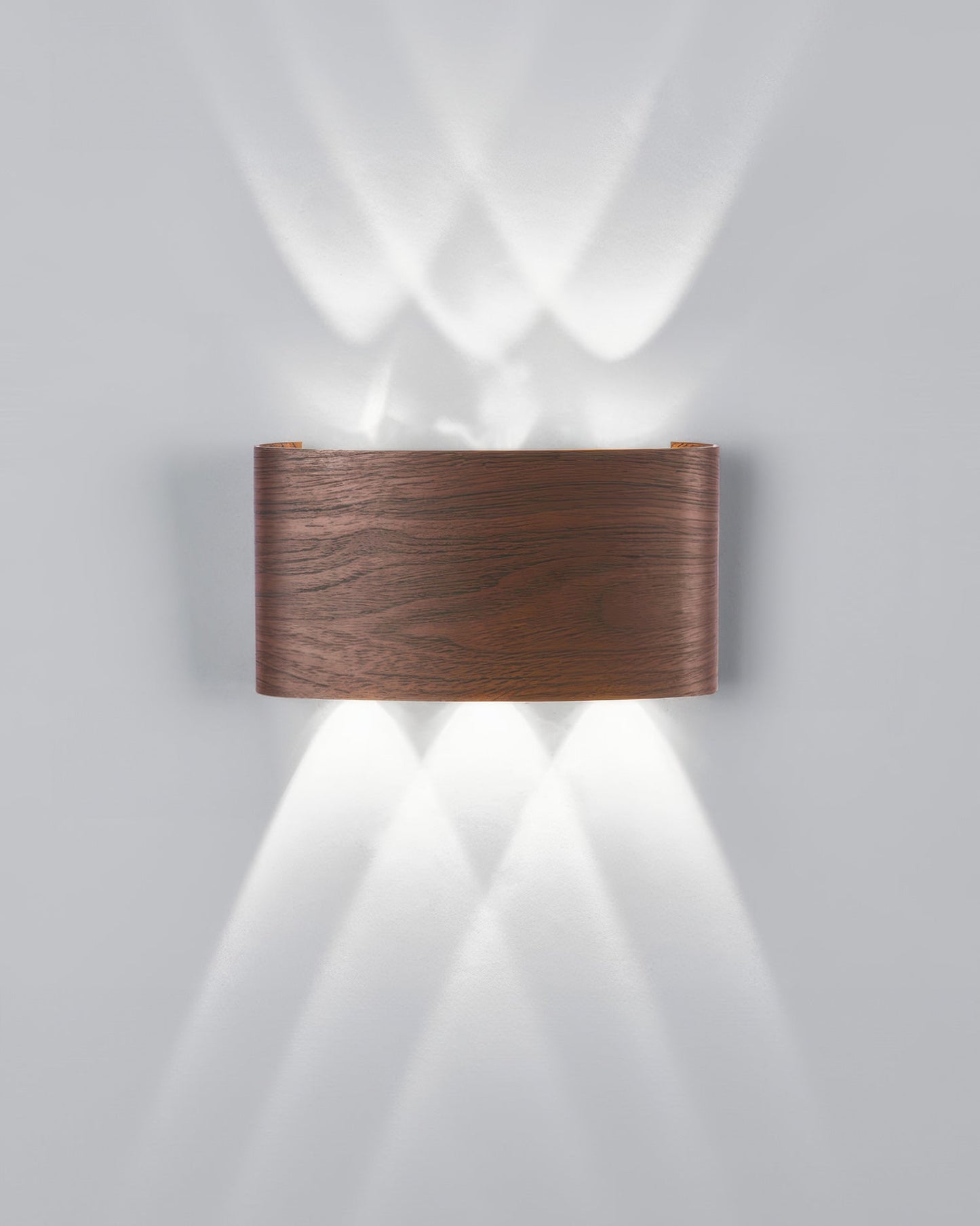 RadiantWood - Lampada da Parete in Legno